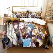 f1528 Bed Sheets Game Epic Seven Bedding Set,Duvet Cover Comforter Bed Set Quilt Cover Pillowcase,King Queen Twin Size Boys Girls AdultsBed Sheets R