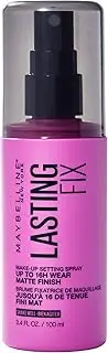 Maybelline New York Facestudio Lasting Fix Makeup Setting Spray, Matte Finish, 3.4 fl. oz.