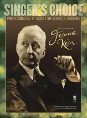 Sing the Songs of Jerome Kern Vocal Sheet Music Minus One Sing-Along Book CD