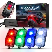 OPT7 Rock Light Pods with RGBW Cree LED 16 Million Color Remote Bluetooth