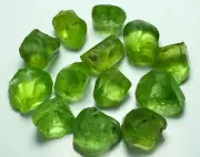 Natural Peridot Crystal From Pakistan