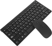 OSALADI Elegant Latin Wireless Keyboard and Mouse Easy Typing Tangle for Practice