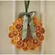 圣誕節花環裝飾掛件DIY材料包 圣誕樹橙子片裝點 店鋪櫥窗布置