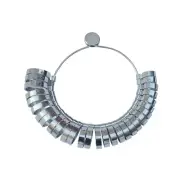 Wide Band Ring Sizer 1-15 Accurate Metal Ring Sizer (Wide Band)