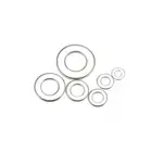 105pcs 304 Stainless Steel Assorted Washers Gasket Set O-Type Flat Sealing R