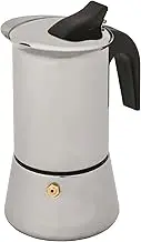 Avanti INOX Espresso Stovetop Coffee Maker, 100 ml / 2 Cup