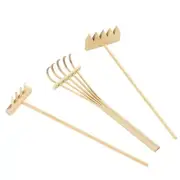 3 Pcs DIY rock zen garden kit Beach Zen Garden Sand Garden Zen Sandbox Rake