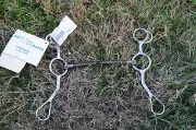 Big Horn sweet Bit Master Tac Horse Bit A63701 Mouthpiece Snaffle $66 retail