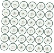 Homoyoyo Cucumber Eye Pads - 100pcs Cooling Eye for - Soothing Non Woven Eye Patches for Moisturizing and Refreshing Tired Eyes Facial Accessories