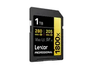 Lexar 1TB Professional GOLD 1800X SDXC UHS-II SD Card