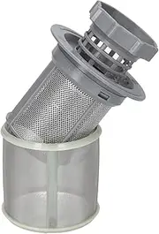 Sieve Fine Sieve Filter Set Fine + Coarse for Dishwasher Compatible with Bosch Siemens 17008311 00427903 10002494 Whirlpool Bauknecht 481248058111 C00317015
