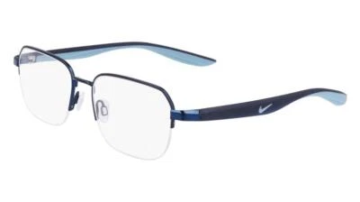 NEW Nike 8152 410 Satin Navy Eyeglasses 52/17/140