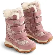 [Wheat] Airy Tex Girls' Winter Boots Waterproof Breathable