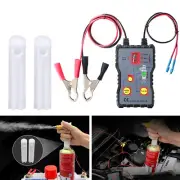 Fuel Injector Tester Cleaner & Adapter 8 Pulse Modes DIY Cleaning Tools Kit Set