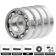 4x 6218-OPEN Ball Bearing 90mm x160mm x30mm Premium Open NEW FREE SHIPPING QJZ