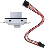 FIQOME Car Blower Motor Resistor Speed Control Module Upgrade Kit, for GMC, for Buick, 19329838 car HVAC Blower Resistor