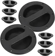 PHENOFICE Audio Repair Handles 8pcs Speaker Handles Replacement Made of Plastic Practical for Stage Equipment