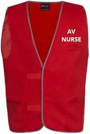 [HolyShirt HI-VIZ] AV Nurse Safety Vest