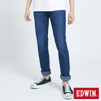 在飛比找蝦皮商城優惠-EDWIN 迦績EDGE紅線雙口袋窄直牛仔褲(石洗綠)-男款