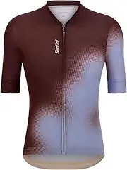 サンティーニ(SANTINI) 5S94075CSPOT Men's Cycling Jersey, Summer Item, 2 Types of Fabric