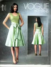 Vogue V1732 Misses 6 to 14 Fitted Skirts Uncut Sewing Pattern
