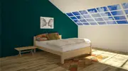 Finland custom timber bed frame