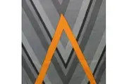 Hayden Orange Quilt Cover Set Geometric Pattern Reversible Printed Microfiber Polyester Double