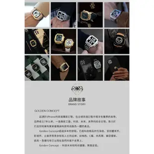 Golden Concept Apple Watch 41mm 銀錶框 黑皮革錶帶 WC-ROL41-SL
