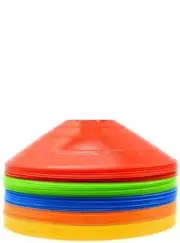 Mini Soccer Cones Small Disc Cone 1.5 Inch Training Practice Football (20 pcs)