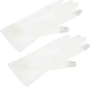 [OATIPHO] Pair Women's Sun Protection Touch Screen Gloves Lace Riding Gloves for Outdoor Activities for Wedding Camping Fishing