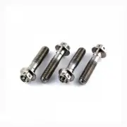 Kawasaki ZX6R 07-08 Stainless Steel Race Spec Front Axle Pinch Bolt Kit