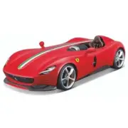 Ferrari Monza SP1 2018 Red 1/18 - 16909R BBURAGO SIGNATURE