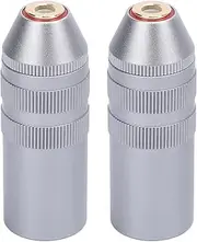 2Pcs 4 Pin XLR Male to 4.4mm Balanced Female Headphone Audio Adapter Cable, Headphone Adapters Audio Conversion Cord for Microphones Mixers Active Speakers