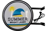 XXXX Summer Bright Lager Beer Bar Lighting Wall Sign Light LED