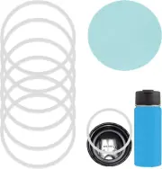 6 PCS O Ring Compatible with Hydro Flask Wide Mouth Coffee Lid, Rubber Seal Comp