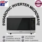 NEW 27L PANASONIC INVERTER FLATBED MICROWAVE OVEN ELECTRIC 1000W 16 FUNCTION