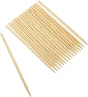 Abaodam 100pcs Wooden Art Stylus Pens for DIY Scratch Painting Premium Natural Craft Sticks for Teachers Enhance Creativity and Fine Motor Skills