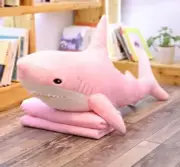 Pink Giant Shark Skin 55" Pillow Case Stuffed Animal Plush Toys Doll Kids Gifts