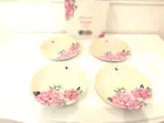 ROYAL ALBERT MIRANDA KERR FRIENDSHIP SET OF 4 DESSERT PLATES NIB