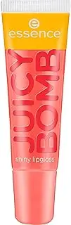 essence Juicy Bomb Shiny Lip Gloss No. 103 Orange Shiny Radiant Fresh Shimmering Vegan Alcohol Free Parabens No Microplastic Particles 10 ml