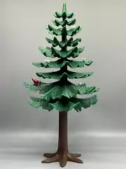 Playmobil Spruce Fir Tree Large Size 12" Forest Woods Outdoor Landscape Scene