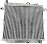 Aluminum Radiator Compatible For 1998-2007 Land Cruiser 100 Series HDJ100 MT/AUTO 4.2L