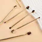 Makeup Brush Dense Bristles Make Up Double Headed Eyebrow Brush Reusable