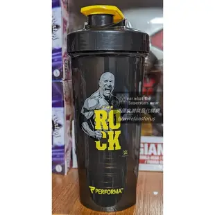 [美國瘋潮]正版WWE The Rock Perfect Shaker Bottle 巨石強森健身搖搖杯水壺飲料杯
