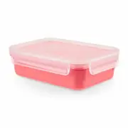 EMSA Clip & Close COLOR EDITION food storage tin can coral 0.8 L