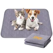 41”x36” Washable Pee Pads for Dogs, 2 Pack Reusable Puppy Pads, Waterproof & ...