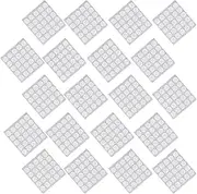 500PCS Candle Wick Stickers, Double Sided Heat Resistances Round Foam Wick Sticker for Candle Making, Strong Adhesive Tape, 20mmx1mm