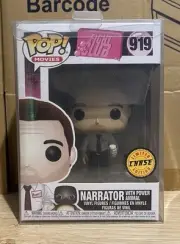 Fight Club #919 Narrator Tyler Durden CHASE Funko Pop Figure + Pop Protector