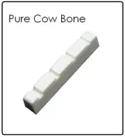 AlwaysHandCrafted Pure BONE NUT for Gibson EB / SG Bass Guitar - 38mm / 1 1/2"