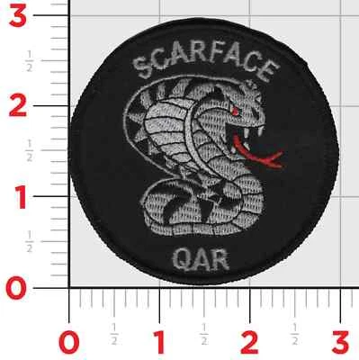 MARINE CORPS HMLA-367 QAR FLIGHTLINE HOOK & LOOP QUALIFICATION PATCH